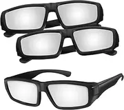[LIFKOME] 3Pcs Glasses Lightweight Safety Goggles for Solar Viewing Welding Scratch Comfortable Fit Ergonomic Design