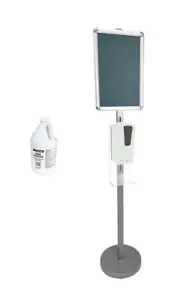 Hand Stand Portable Stand Soap Dispenser Cleaner Automatic Hand Free