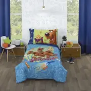Warner Brothers Scooby Doo - Scooby Dooby Doo Blue, Green, Brown & Orange 4Pi...
