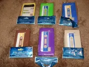New C3US (LOT OF 6) Cassette Tape Silicone Rubber Blackberry Curve 8520 Case