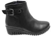 Orizonte Solange Womens European Comfortable Leather Ankle Boots