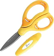 Learning scissors Aero fit SAXA Kids yellow left hand for Hawatari 55mm part number: Hasa -PL270Y Order number: 62,748063Studio: Kokuyo