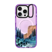 iPhone 16 Pro Impact Ring Stand Case MagSafe Compatible Yosemite by Papio Press