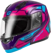 GMAX MD-04 SECTOR HELMET VIOLET/PINK MD M1043985
