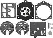 [Jaxenor] Carburetor Carb Paper Pad Gasket Kits Compatible with Walbro K10 HDC, Suitable for Stihl 015, 015AV, 15AVE, and 015L Chainsaws