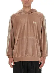 [Needles] Needles-Sweatshirt With Logo-Uomo M