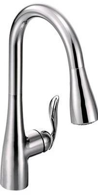 NEW Moen 7594C Arbor 1- Handle Pulldown Kitchen Faucet - Chrome