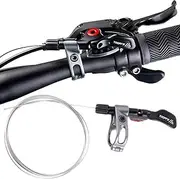 5 Dropper Lever, Anodizing Dropper Remote Lever | Seatpost Remote Lever Shifter 22.2mm Black Gray Antiskid Accessaries Repalcement Astray