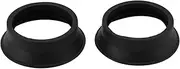 Scope Eyepiece Eye Guard Cup, Foldable Soft Rubber Eyepiece Cover, 2pcs for 28 to 32mm Microscope Monocular Binocular Eyepiece