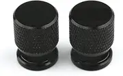 xinjiedianzi Compatible with TRANSALP XL750 750 Motorcycle Accessorie CNC Aluminum Wheel Tire Valve Stem Airtight Caps(Black)