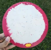 GLOW Red O-Lace Vibram Disc Golf 175g XLG Rubber OOP O Lace NEW