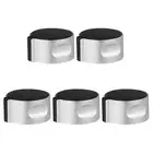 5 PCS Metal Gas Knobs Accessories Cooktop Parts Range Control Oven Switch