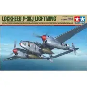 Tamiya 1/48 Lockheed P-38J Lightning Plastic Model Kit Series 123 New