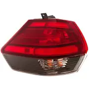 Tail Light Brake Lamp For 2017-18 Nissan Rogue Left Side Outer Black Chrome Red
