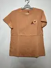 United By Blue Women's Organic Down to Earth Graphic T-Shirt - Peach M