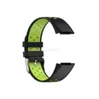 NEW For Fitbit Charge 5/6 Wristband Dual Color Silicone Strap Sports Wristband