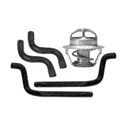 Gates Thermostat + Radiator + Heater Hose Kit for Holden Commodore VP VR w/ ABS
