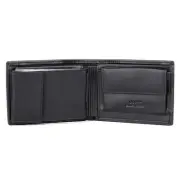 Dopp Regatta Convertible Billfold Wallet with Zip Bill Compartment - Black | Max