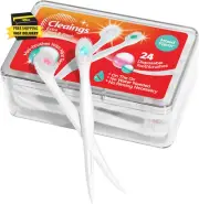 ® Mini Brushes-Disposable Toothbrushes with Toothpaste and Pick for Work or Trav