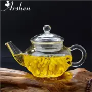 Filterable Heat-resistant Teapot Double Wall or With Stainless Steel Spring