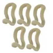 Only Hangers Slim-Line Set of (18) Mini Cascading Hooks (Linen) New
