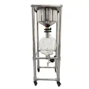 10L Glass Funnel Vacuum Filter Stainless Steel Vacuum Suction Filter Lab Vacuum