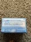 Dr. Bronner's Organic Pure Castile Bar Soap Baby Unscented All Natural Soap 5 oz