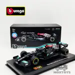 比美高 1:43 仿真一級方程式 2021 F1 賓士 AMG W12 E W10 W07