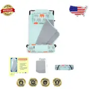 Travel-Friendly Kids Nap Mat - Removable Pillow & Elastic Straps for Easy Carry