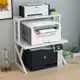 打印機置物架 印表機置物架 打印機置物架辦公室桌面復印機支架雙層收納架子增高架文件收納『cyd6626』T