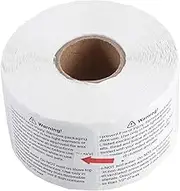 DOITOOL 1Roll Wax Melting Safety Stickers Adhesive Candle Warning Labels for Candle Making Selling for Candle Business Compact Lightweight Design Essential for Safe