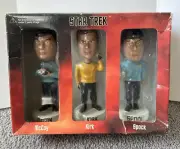 Star Trek The Original Series Bobble Head Set of 3 - Kirk, McCoy, Spock (2005)