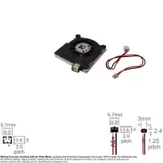 Fan GPU Chipset Cooler Video Graphics Card DC5V ARX BP0545SA7 45mm 45x45x5 1.25
