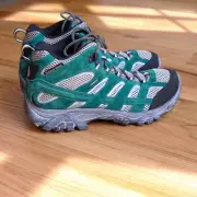 Merrell Moab 2 NEW Men's Mid Waterproof Galapagos Green Hiking Boots Size 9.5