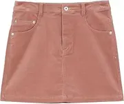 TravisMathew(トラヴィスマシュー) Travis Matthew 7AK517 Women's Corduroy Skirt, 5 Pockets, Stretch, Golf