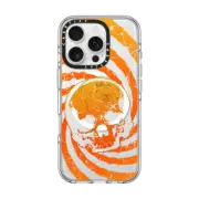 iPhone 16 Pro Clear Case MagSafe Compatible Orange Crush