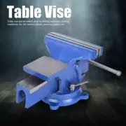 8 Inch Cast Iron Table Vise Anvil Tool Drilling Machines Accessory Forging Jaw