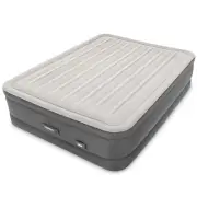 Intex PremAire Dream Support Fiber Tech Air Mattress with Built-In Pump, Queen