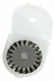 Bulk Buy: Olfa Rotary Blade Refill 45mm Pinking PIB45-1 (2-Pack)