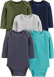 [Simple Joys by Carter's] Unisex Babies' Long-Sleeve Bodysuit