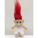 [韓國製] 幸運小子（紅髮豬鼻娃）醜娃、巨魔娃娃、醜妞、TROLL DOLL、魔髪精靈、魔法精靈、紅髮艾德、韓版、韓貨