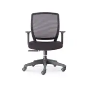 Rapidline Hartley Task Promesh Medium Back Chair Black