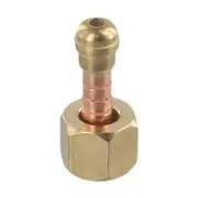 Brass Power Connector Gas Nut for TIG Welding Torch Repair Kit DIY Set
