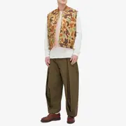 Beams Plus Camo Work Puffer Vest