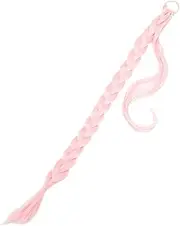 Women's Long Braids Wig Hair Ribbon Hair Ties Hair Barrettes for Women Front Hair Extensions for Women Clip Ponytail Extension Braid Hair Extension Hair Extension Wig Long Hair Wig NOLITOY