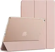 JETech Case for iPad Pro 12.9 Inch (1st and 2nd Generation, 2015 and 2017 Model), Auto Wake/Sleep (Rose Gold)