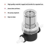 Beer Filter Beer Inline Filter Strainer for Home Brewing 150 Micron 80 Mesh