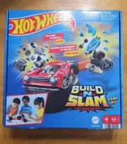 New Mattel Games Hot Wheels Build 'N Slam Game Cars