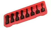 1/2" DRIVE DR BLACK METRIC MM HEX KEY ALLEN WRENCH BIT SET FOR IMPACT WRENCH