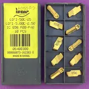 10pc ISCAR GIFI 5.00E-2.50 Carbide Grooving Profiling Inserts 656Machinist
